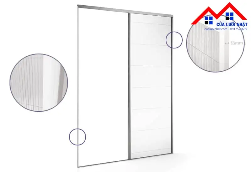 CỬA LƯỚI CHỐNG MUỖI XẾP NẾP MICRO13 – GENIUS